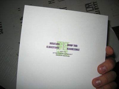 Horaflora/Bromptreb 7 inch record